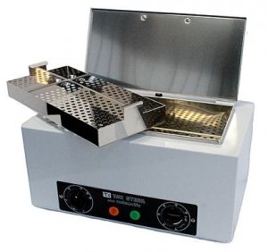 Sterilisator Tau Steril mini binnenafm. B24,5xH5,5xD11,5 1st