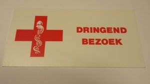 Kenteken wagen (bezoekplaat)