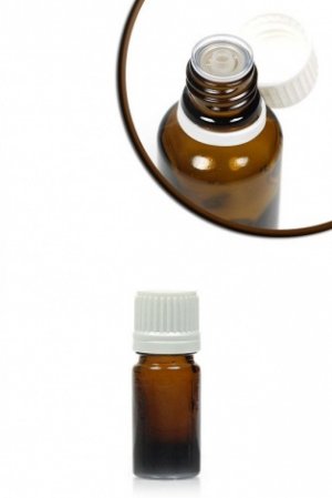 Kleine homeopatische druppelteller met verzegeling DIN 18
