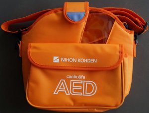 draagtas voor nihon kohden AED ref: Y184