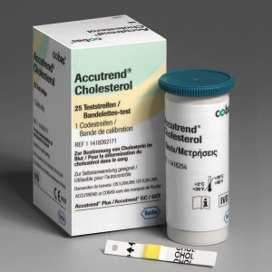 accutrend cholesterol test-strips                     25st