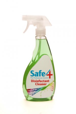 Safe4 sprayfles appel groen 500ml                        1st