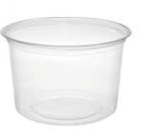 PVC potjes 500ml steriel in zachte blisterverpakking   1st