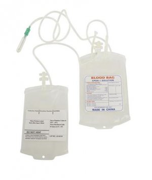 Bloedtransfusiezak dubbel 450ml