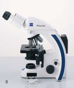 Microscoop Carl Zeiss Primo star fixed-Köhler met plan achro