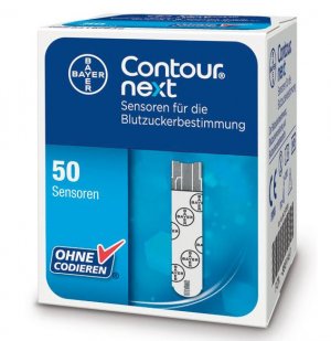 Contour XT glucosemeter en Contour Next teststrips