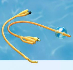 Rusch Gold Foley catheter latex geel gesiliconiseerd