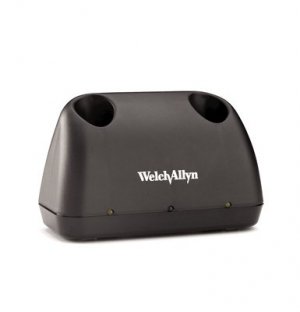 Welch Allyn oplader voor twee handvaten lithium ion en Nicad