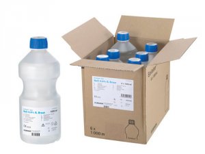 Natrium chloride ecotainer NaCL 0,9% 1000ml met schroefdop
