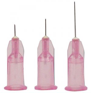 Micro-injectie MESORAM naalden 32G ROZE 0,23x4mm       100st