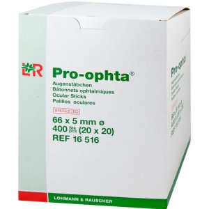 Pro-Ophta oogstaafjes, occular sticks steriel        400st