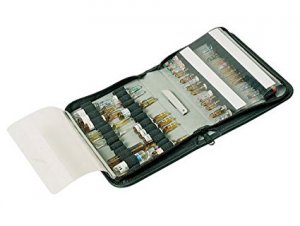 Ampullen etui polymousse rood                     1st