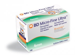 BD Micro-Fine Ultra Pennaalden 32G 0,23 x 4mm   100st
