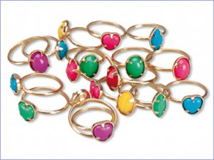 Speelgoed ringen                                       100st