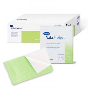 VALA PROTECT basic laken 80x175cm                     4x25st