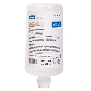 Tork premium Zeep ontsmettend - decontamination 1l      1st