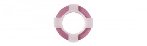 Surg-I-Band Markeertape donkerroze 6,3mmx6,2m voor instr 1st
