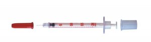 Spuiten BD MicroFine 0,5ml U-40 naald 30G 0,30x8mm    100st