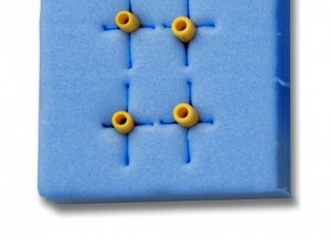 Sterion Suture aid booties standard Yellow 5x2pair   (1doos)