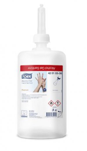 Tork premium Gel Hand Sanitizer 1l                      1st