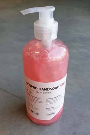 Actipro neutrale handzeep, hypo-allergeen roze 500ml     1st