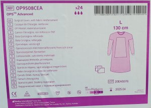 OPS Advanced Medline OK-jas verstevigd L 130 cm         24st