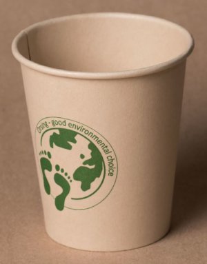 Bamboo cups/bekertjes, biocup 210cc (eco-friendly)      50st