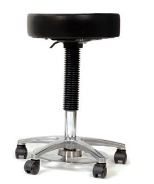 Tabouret Cura pro met voetbediening zonder rugleuning