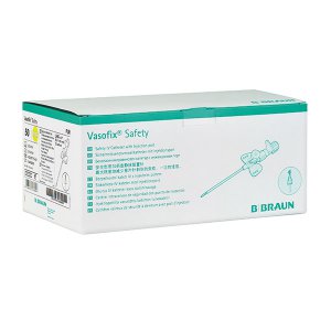 Iv catheter Vasofix Safety (PUR) 24Gx3/4 geel            1st