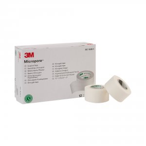 Micropore fixatiepleister 2,50cm x 9,1m       1 rol
