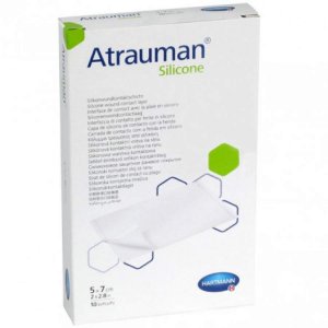 ATRAUMAN silicone 5x7cm (mepitel)                       10st