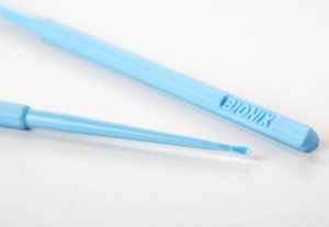 Bionix Safe Ear curette blauw infantscoop kinderen 2mm 50st