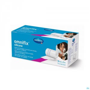 Hartmann Omnifix silicone fixatierol wit 10cmx2m         1st