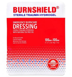 Hydrogel compres  burnshield 10x10cm 1st