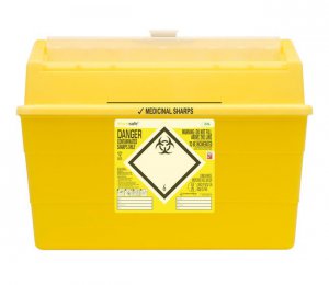 Naaldencontainer sharpsafe 24L                           1st