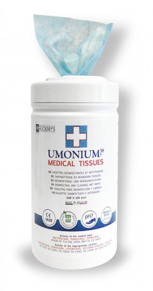 Umonium medical tissues 15x15cm 95 doekjes