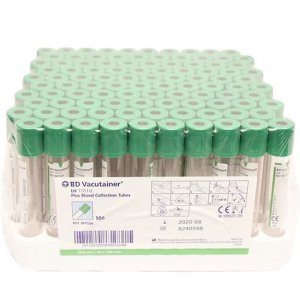 BD Vacutainer Heparin tubes