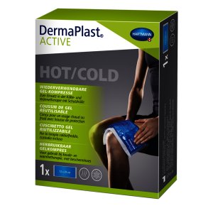 hot/cold gelkompres dermaplast active12x29cm met hoesje  1st