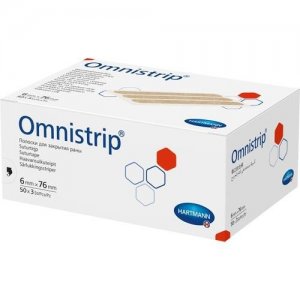 OMNISTRIP 6mmx76mm wondhechtstrips                    50x3st