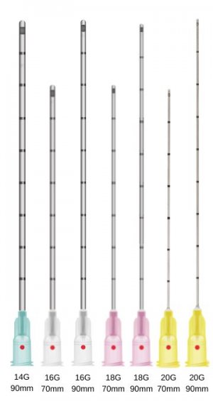 Softfil precision micro cannula kit 14G/90mm          20st