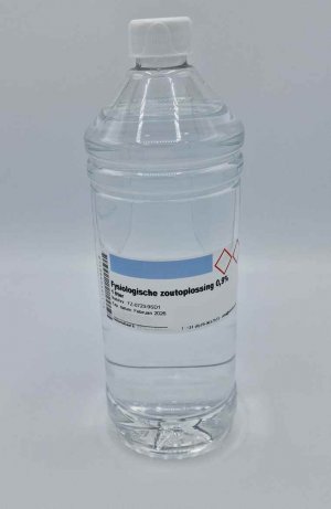 Natrium chloride NaCL 0,9% 1000ml schroefdop NIET STERIEL