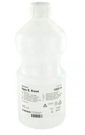 ecotainer aqua 1000ml steriel gedestilleerd water        6st