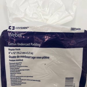 Orthopedische watte Webril 15cm niet steriel        6 rollen