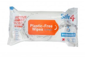 Safe4 disinfectant wipes 20x20cm                       100st