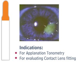 Bio Fluoro Fluoresceïne strips                         100st