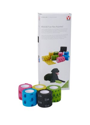 KRUUSE Fun-flex cohesief bandage