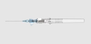 I.V. veiligheidscatheter BD Insyte autoguard BC W blauw  1st