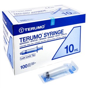 Spuiten steriel Terumo Luer Lock 10ml                  100st