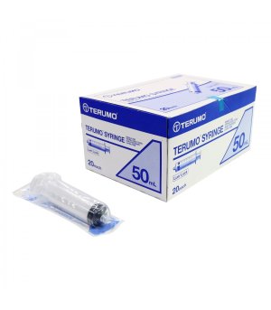 Spuiten steriel Terumo Luer Lock 50ml                   25st