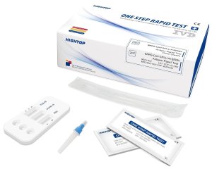 Hightop combi Sars Covid, griep Influenza A en B, RSV 20stuk